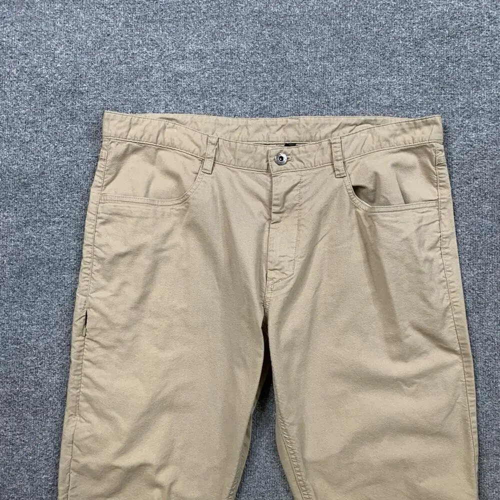 The North Face Pants Mens 38 Scone Stretch Cotton Canvas 26 Inseam Hiking